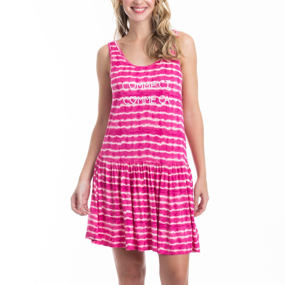 CAMISOLA MUJER LADY GENNY VISCOSA ESTAMPADA IDEAL PARA VERANO - 1
