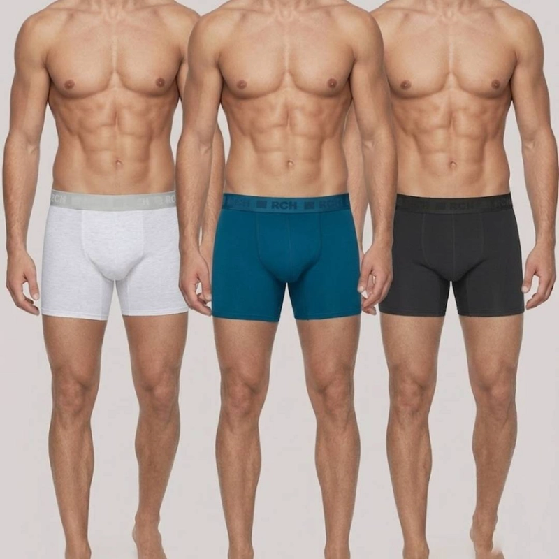 TRIPACK BOXER COTTON SPANDEX | COMODIDAD DURADERA - 4
