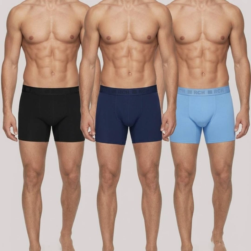 TRIPACK BOXER COTTON SPANDEX | COMODIDAD DURADERA - 4
