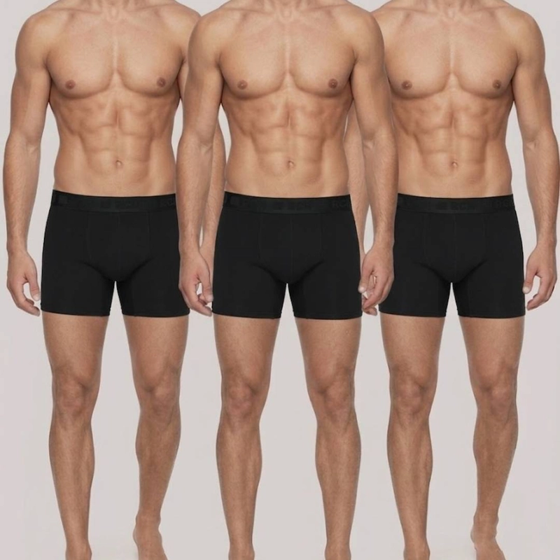 TRIPACK BOXER COTTON SPANDEX | COMODIDAD DURADERA - 4