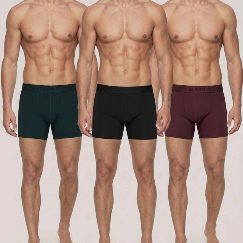 TRIPACK BOXER COTTON SPANDEX | COMODIDAD DURADERA - 4
