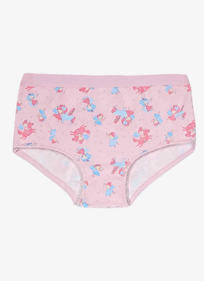 CALZÓN ALGODÓN LADY GENNY INFANTIL CON ELÁSTICO ESTAMPADO - 1