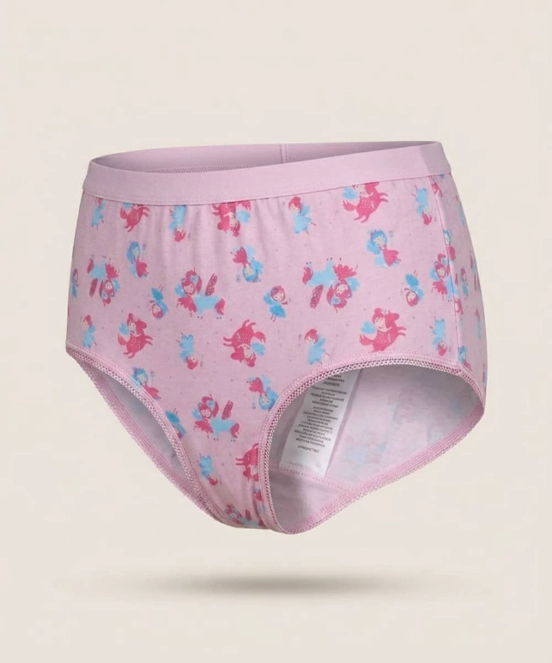 CALZÓN ALGODÓN LADY GENNY INFANTIL CON ELÁSTICO ESTAMPADO - 2