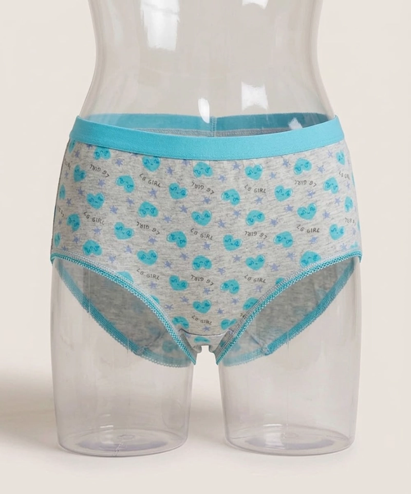 CALZÓN ALGODÓN LADY GENNY INFANTIL CON ELÁSTICO ESTAMPADO - 3