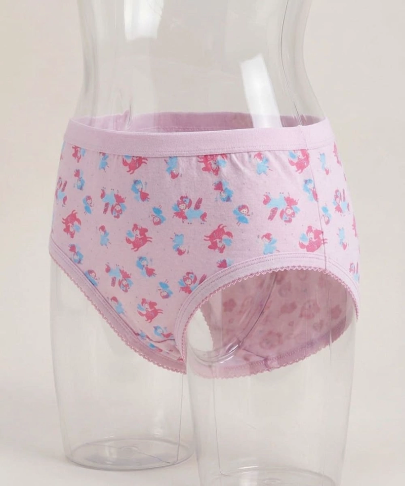 CALZÓN ALGODÓN LADY GENNY INFANTIL CON ELÁSTICO ESTAMPADO - 4