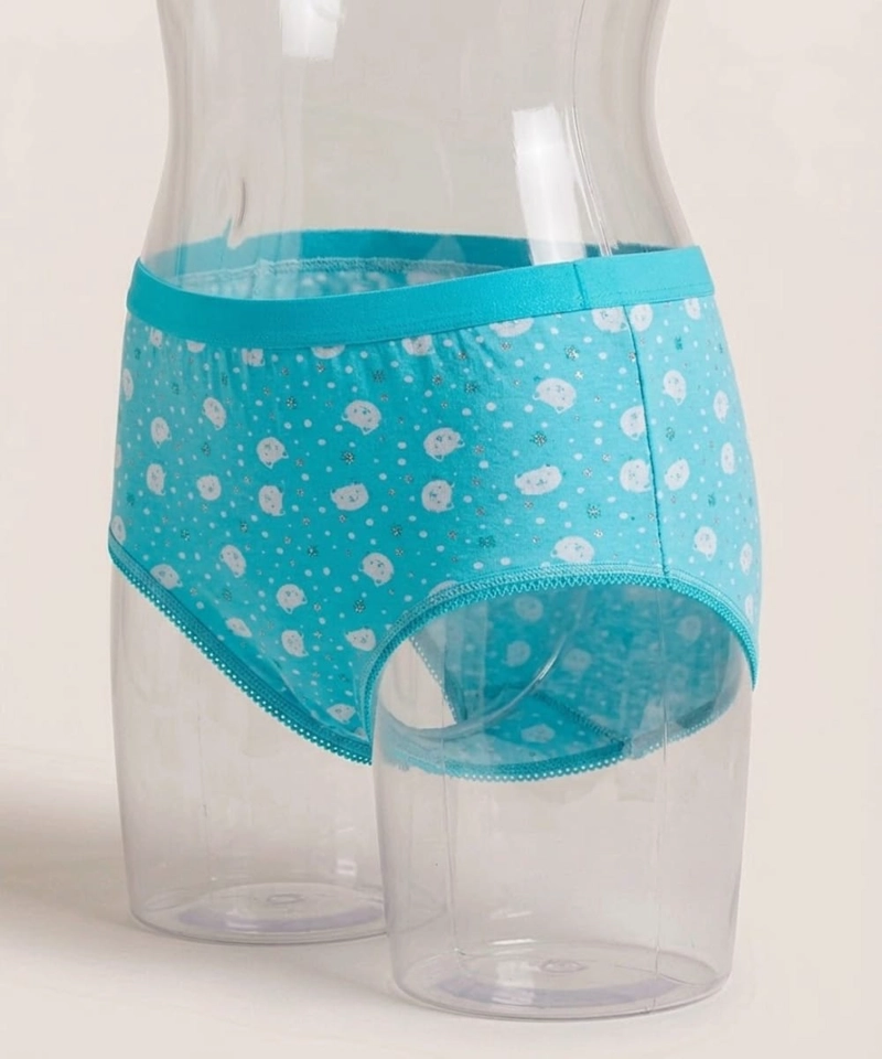 CALZÓN ALGODÓN LADY GENNY INFANTIL CON ELÁSTICO ESTAMPADO - 5