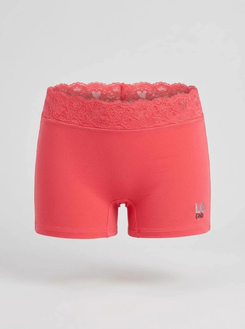 PANTALETA NIÑA LADY GENNY INFANTIL ALGODÓN ENCAJE - 1