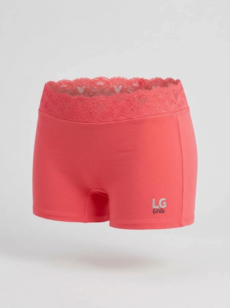 PANTALETA NIÑA LADY GENNY INFANTIL ALGODÓN ENCAJE - 3