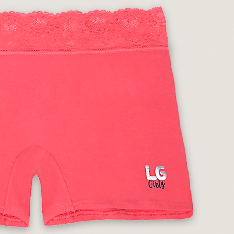 PANTALETA NIÑA LADY GENNY INFANTIL ALGODÓN ENCAJE - 5