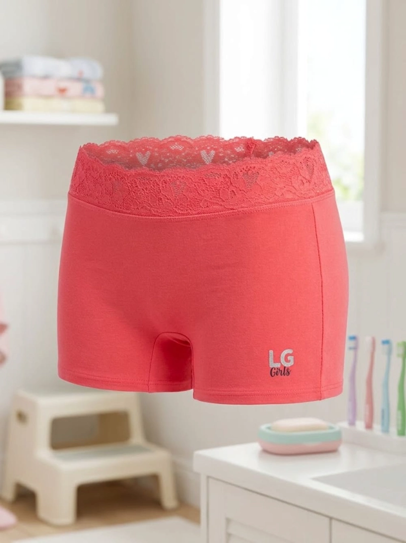 PANTALETA NIÑA LADY GENNY INFANTIL ALGODÓN ENCAJE - 7