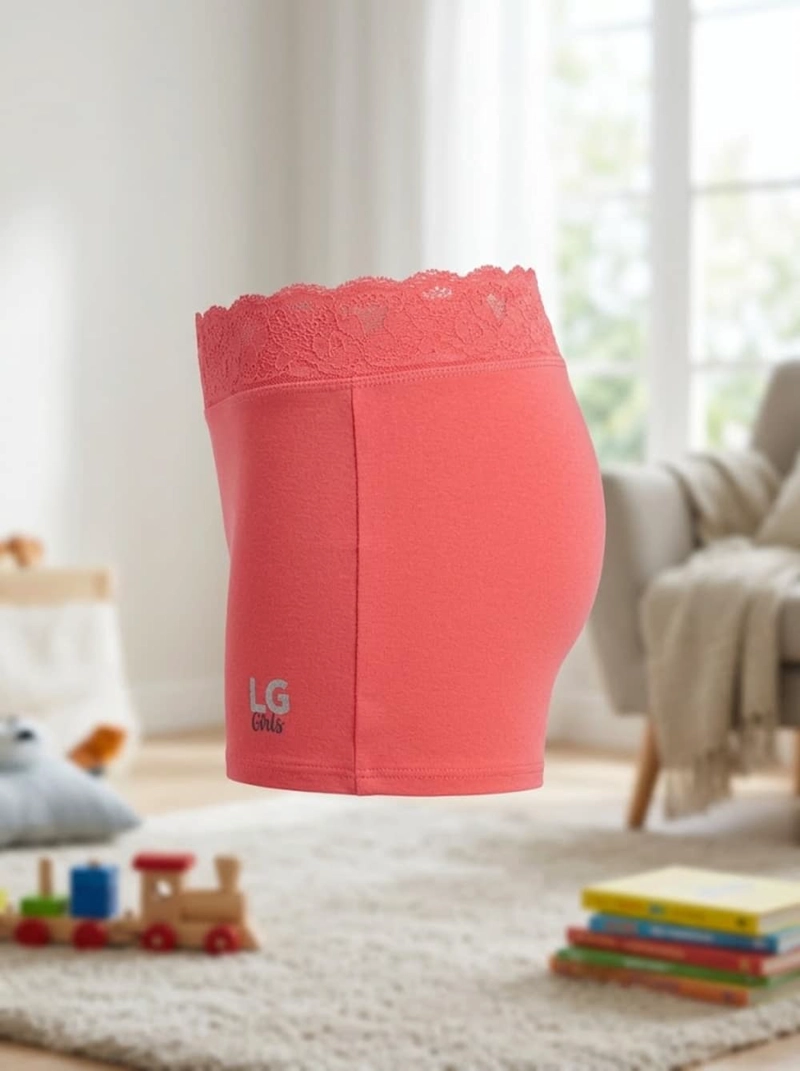 PANTALETA NIÑA LADY GENNY INFANTIL ALGODÓN ENCAJE - 9
