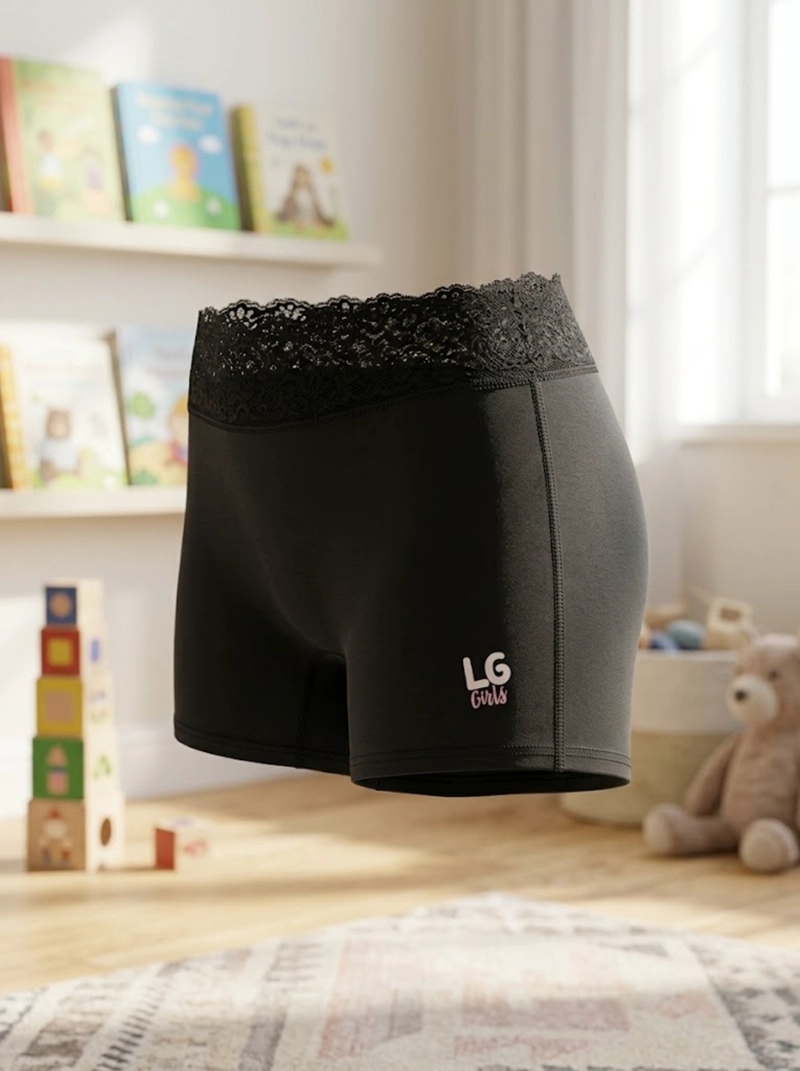 PANTALETA NIÑA LADY GENNY INFANTIL ALGODÓN ENCAJE - 9