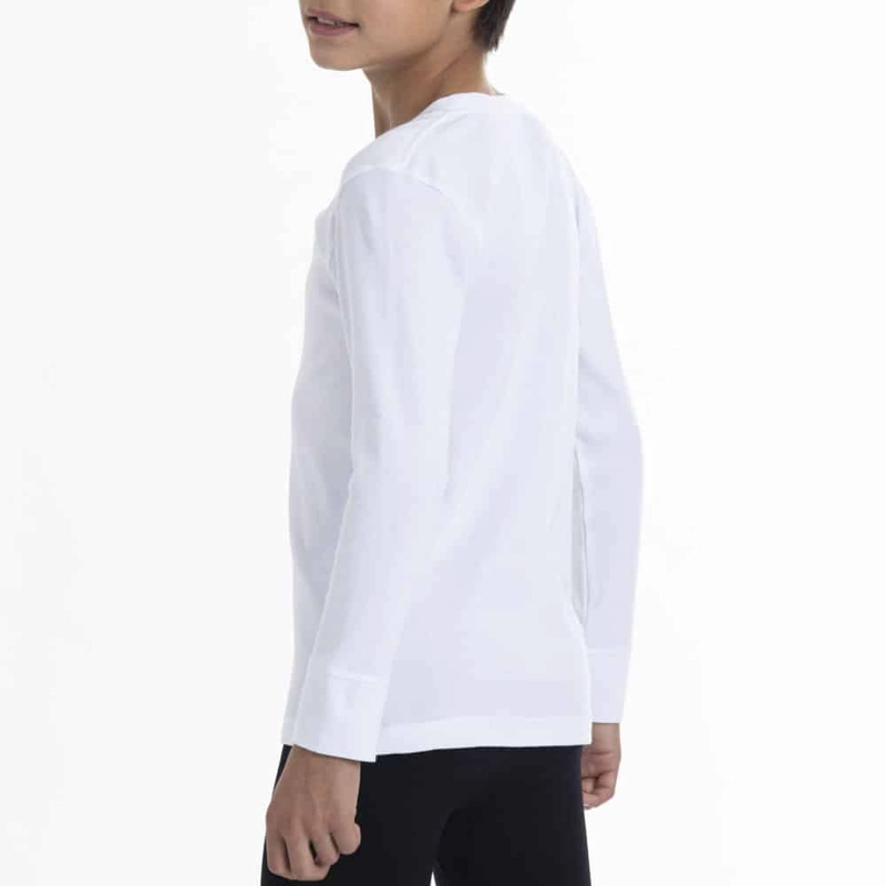 CAMISETA MANGA LARGA ALGODÓN NIÑO LADY GENNY COTTON RIB - 2