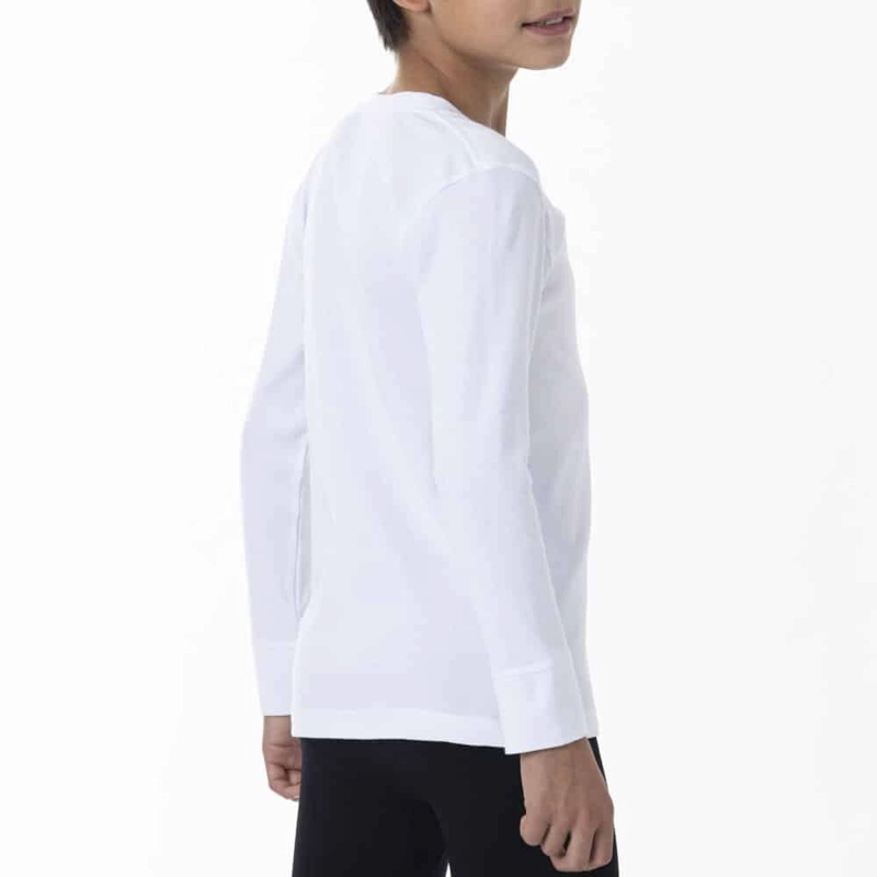 CAMISETA MANGA LARGA ALGODÓN NIÑO LADY GENNY COTTON RIB - 3