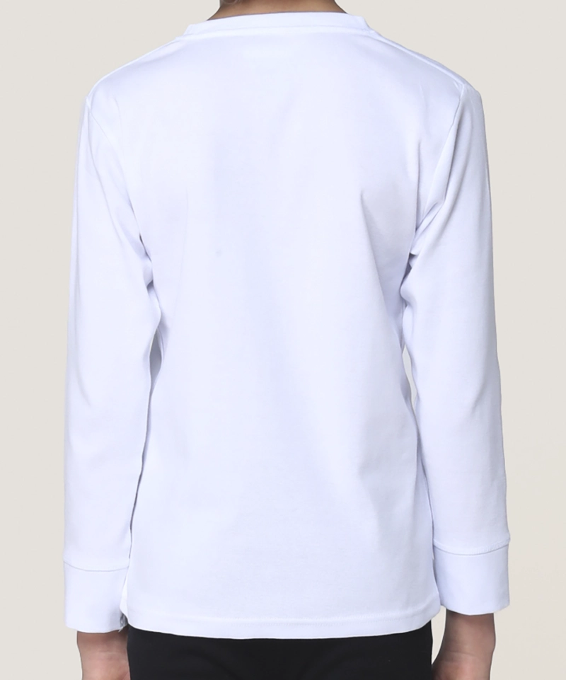 CAMISETA MANGA LARGA ALGODÓN NIÑO LADY GENNY COTTON RIB - 6