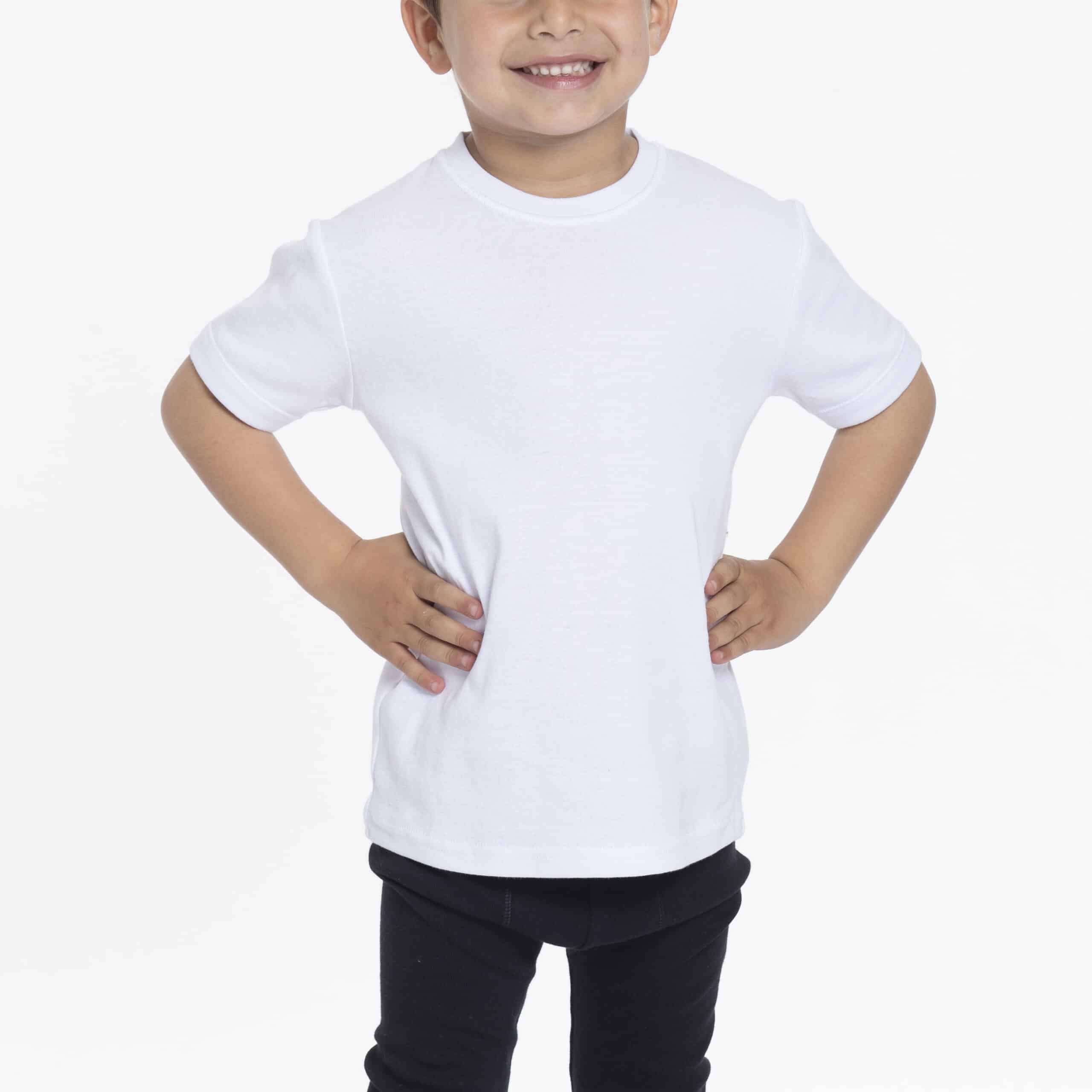 CAMISETA MANGA CORTA ALGODÓN NIÑO LADY GENNY COTTON UNISEX - 1