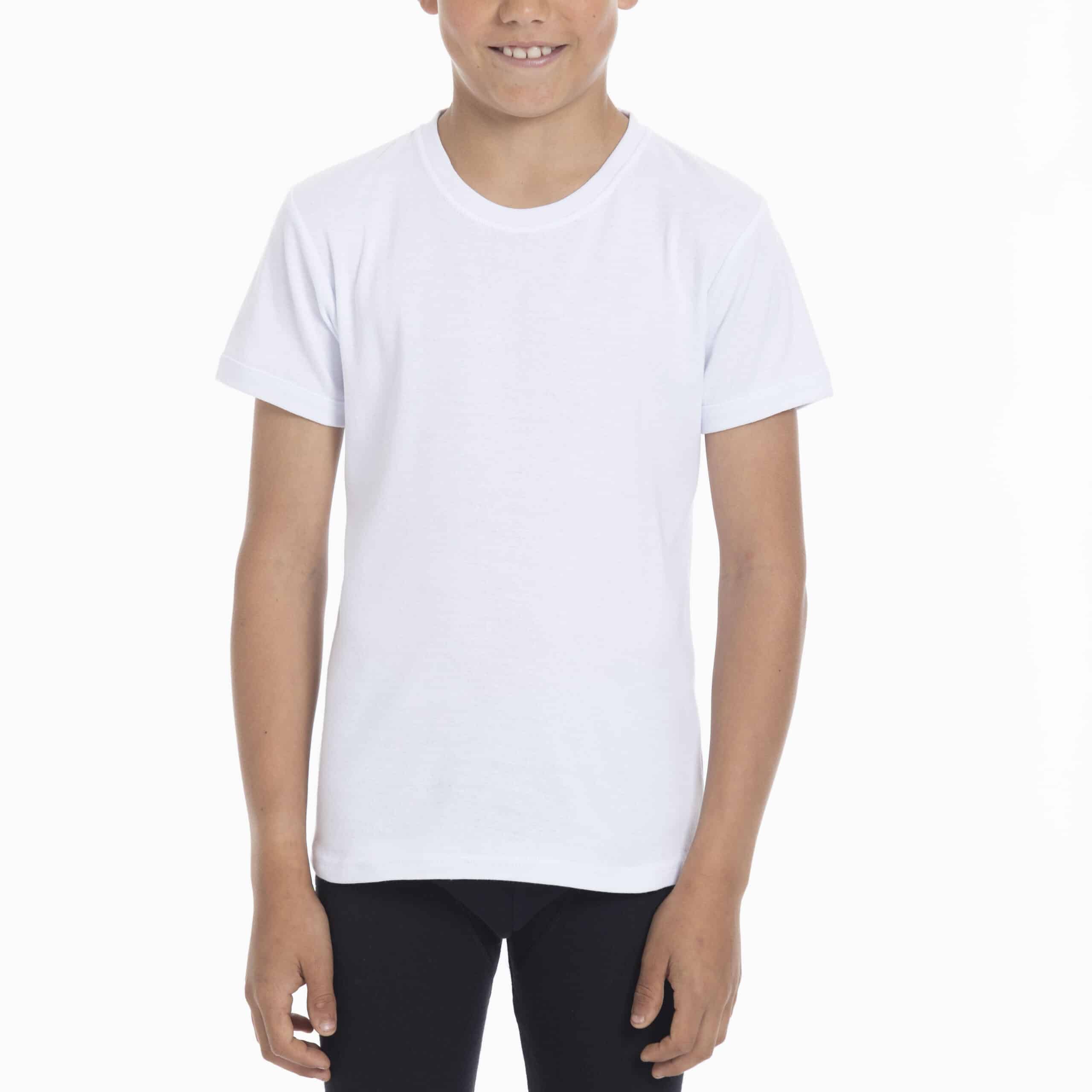 CAMISETA MANGA CORTA ALGODÓN NIÑO LADY GENNY COTTON UNISEX - 3