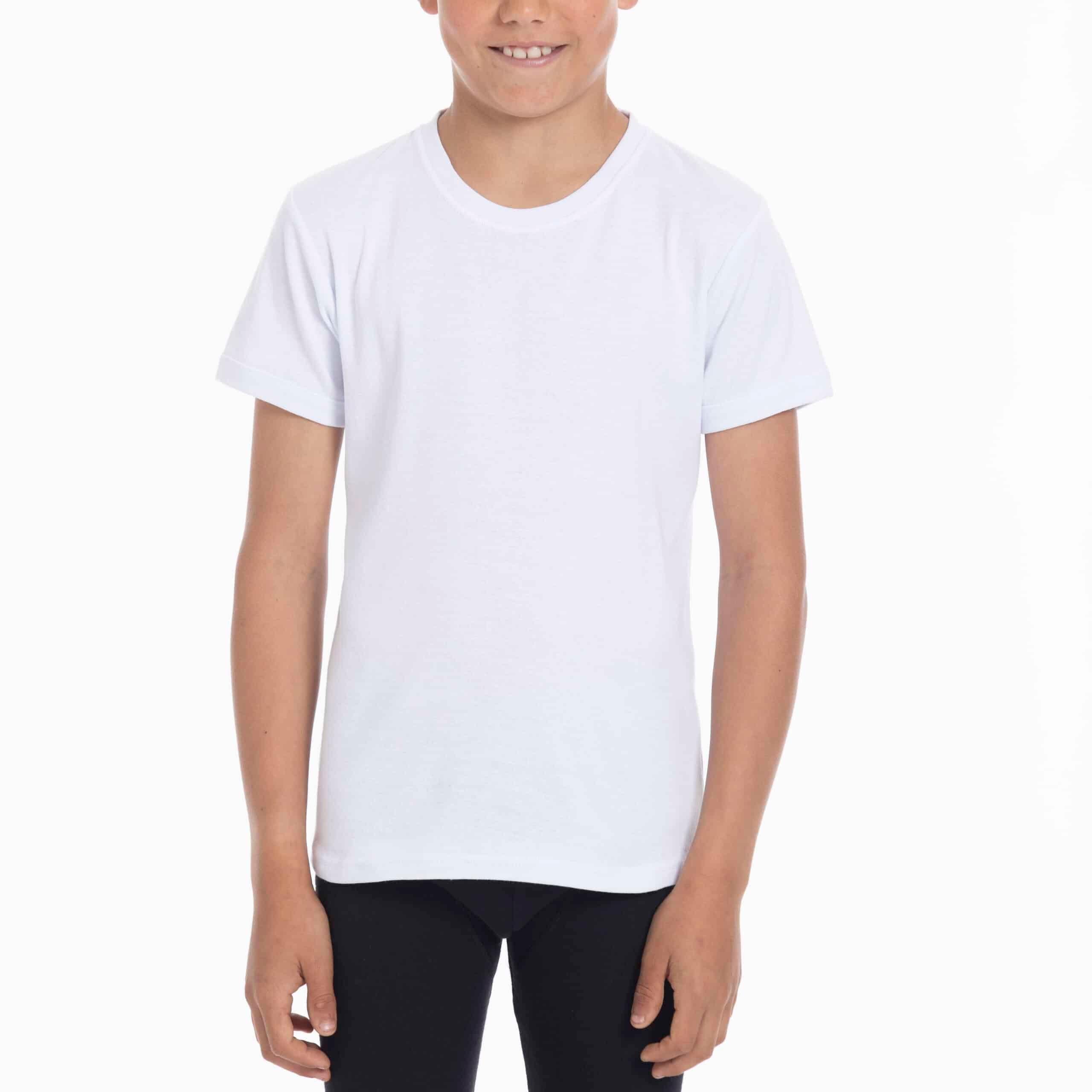 CAMISETA MANGA CORTA ALGODÓN NIÑO LADY GENNY COTTON UNISEX - 3