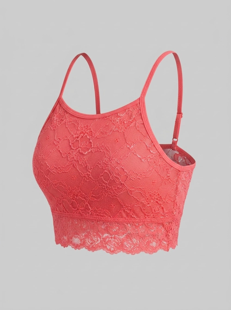 BRALETTE NYLON NIÑA LADY GENNY ENCAJE - 2