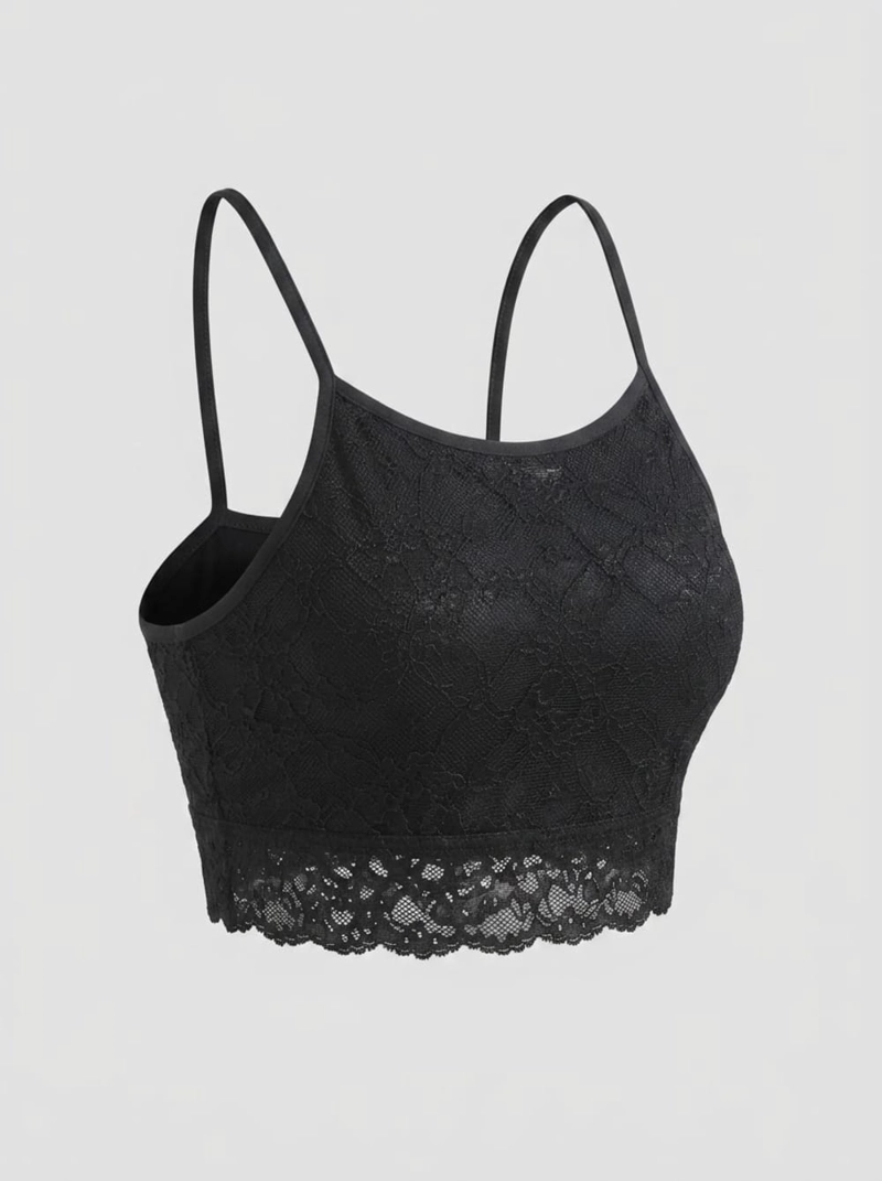 BRALETTE NYLON NIÑA LADY GENNY ENCAJE - 2