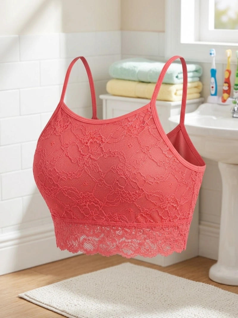 BRALETTE NYLON NIÑA LADY GENNY ENCAJE - 7