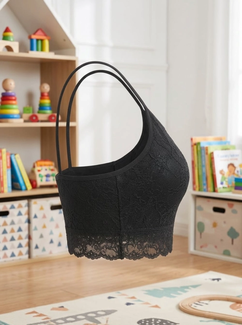 BRALETTE NYLON NIÑA LADY GENNY ENCAJE - 7