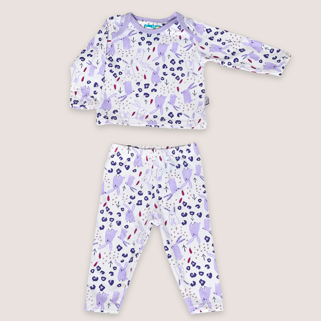 PIJAMA ALGODÓN UNISEX LADY GENNY 2 PIEZAS BEBÉ - 1
