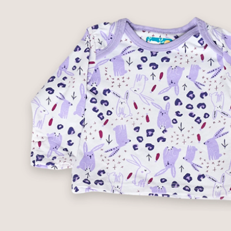 PIJAMA ALGODÓN UNISEX LADY GENNY 2 PIEZAS BEBÉ - 2