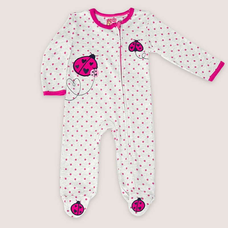 PIJAMA ALGODÓN UNISEX LADY GENNY ENTERITO BEBÉ - 1