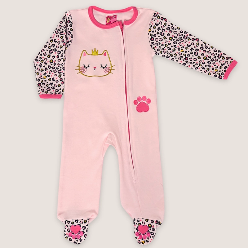PIJAMA ALGODÓN UNISEX LADY GENNY ENTERITO BEBÉ - 1