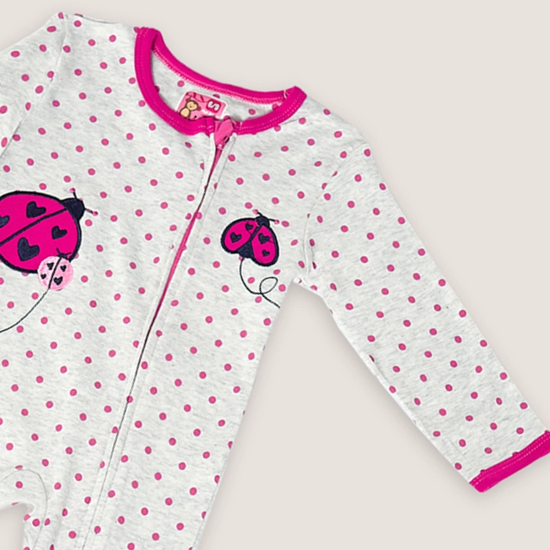 PIJAMA ALGODÓN UNISEX LADY GENNY ENTERITO BEBÉ - 3
