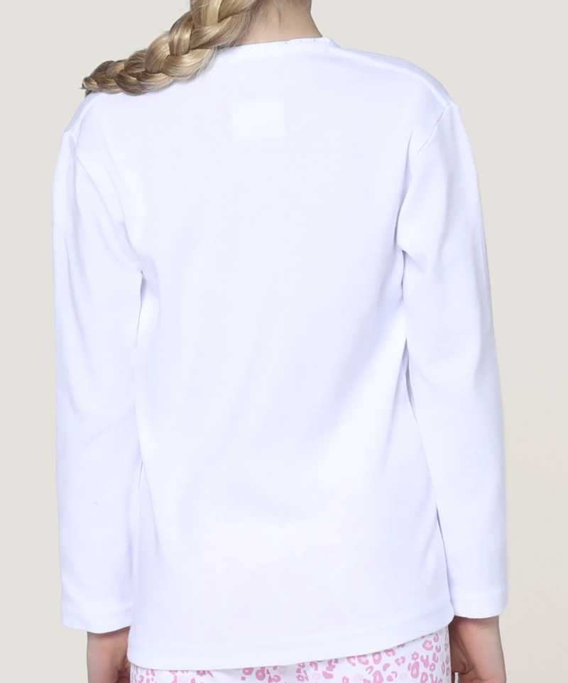 CAMISETA ALGODÓN NIÑA LADY GENNY MANGA LARGA - 3