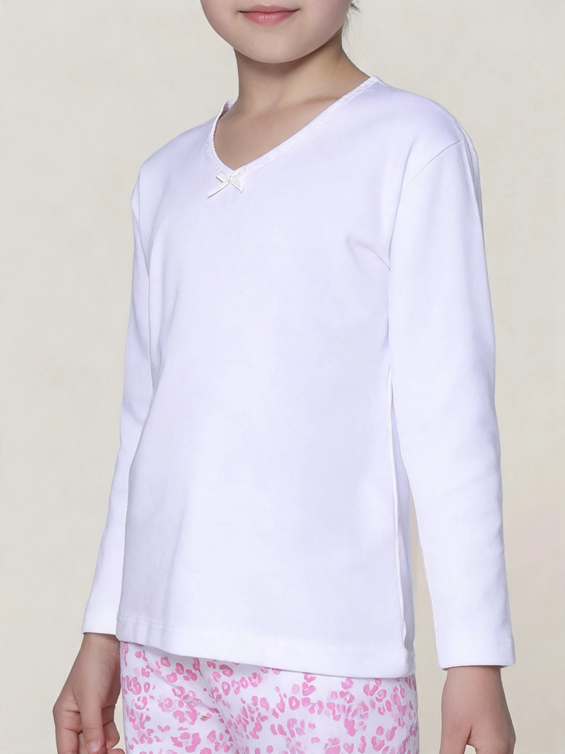 CAMISETA ALGODÓN NIÑA LADY GENNY MANGA LARGA - 4