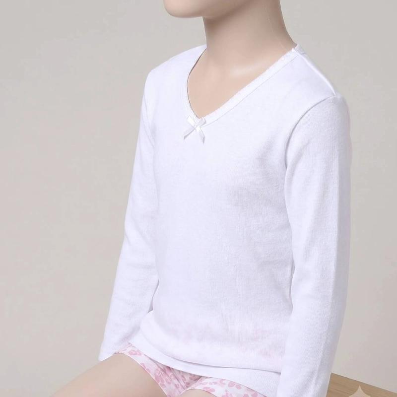 CAMISETA ALGODÓN NIÑA LADY GENNY MANGA LARGA - 9