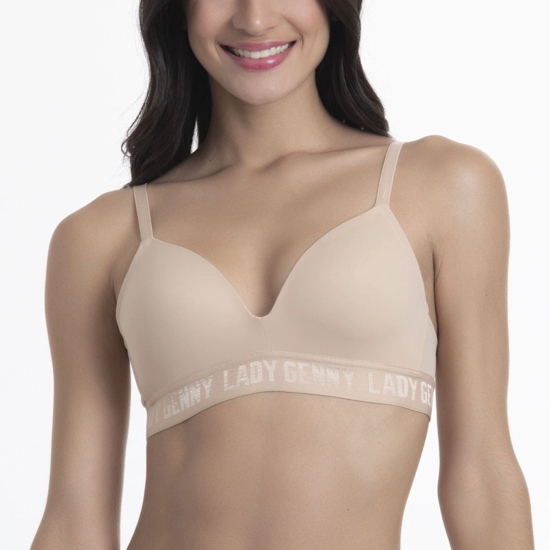 SOSTEN MUJER LADY GENNY MICROFIBRA WIRELESS CON SOFT COPA B - 1