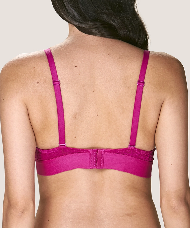 BRALETTE MUJER LADY GENNY COPA B DE ENCAJE SIN ARCO - 3