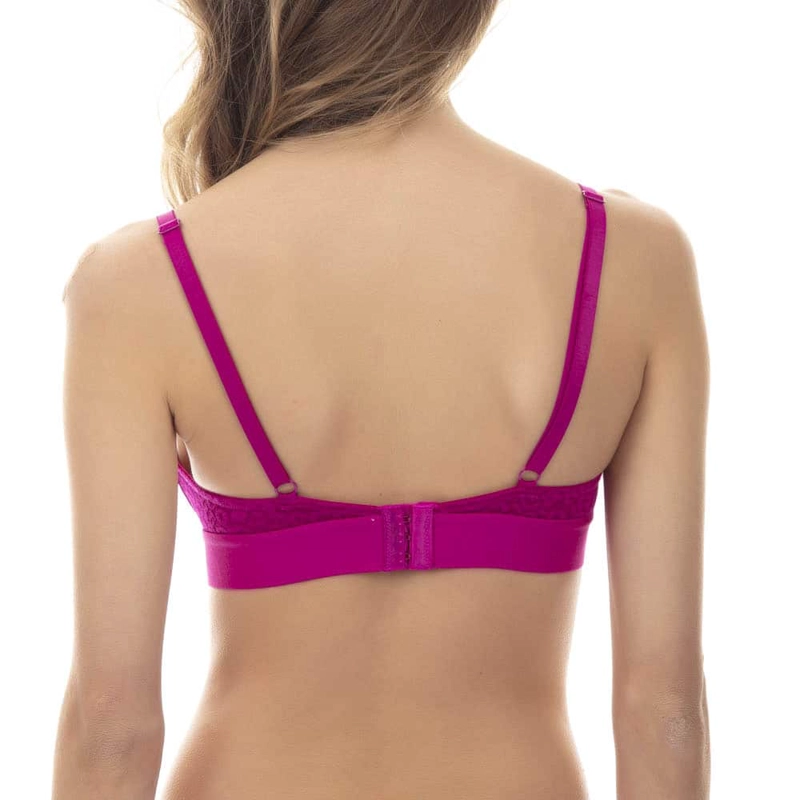 SOSTEN SIN ARCO POLIAMIDA ENCAJE FLORAL MUJER LADY GENNY - 2