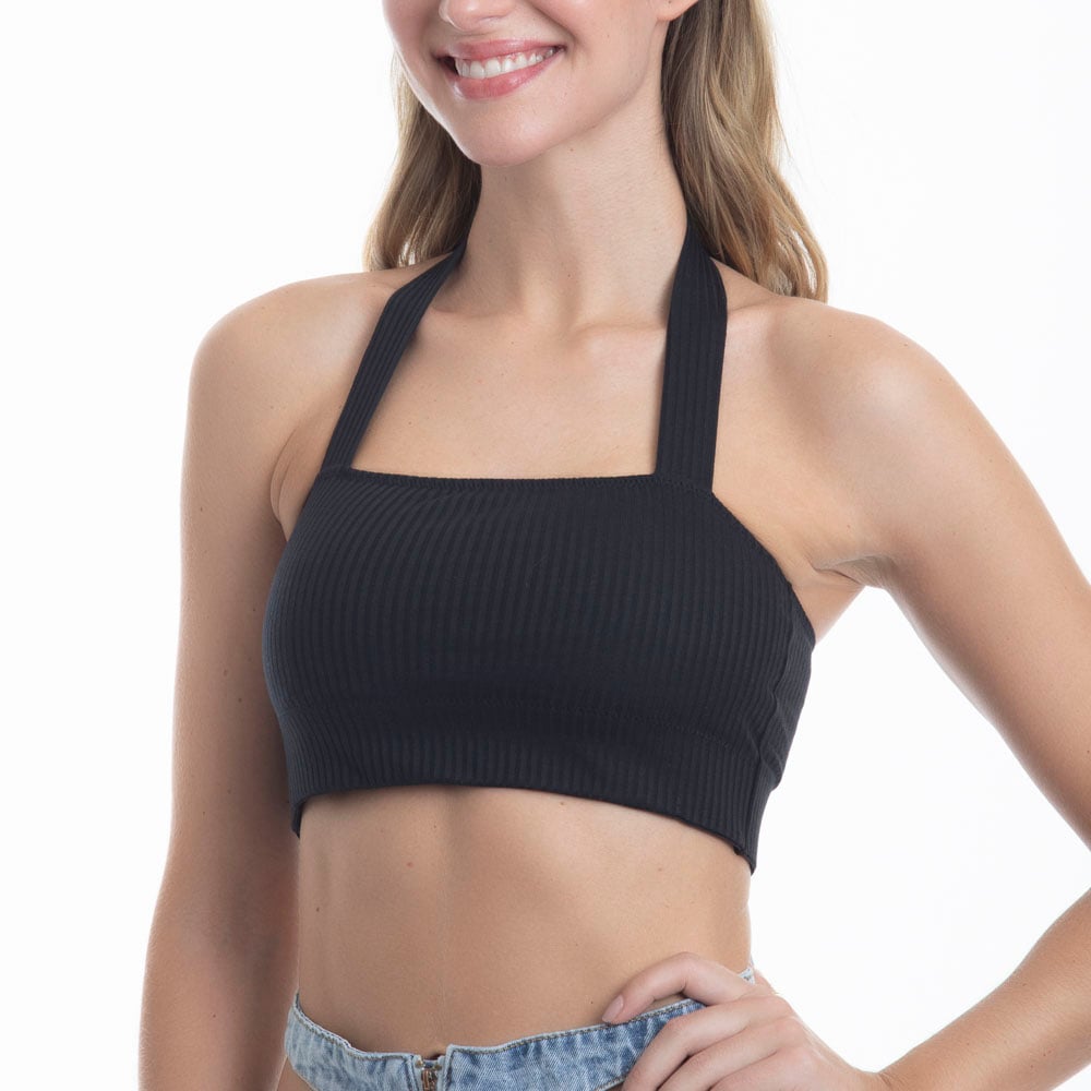 TOP MUJER LADY GENNY RIB IDEAL PARA ESTAR CÓMODA - 1