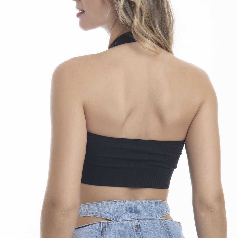 TOP MUJER LADY GENNY RIB IDEAL PARA ESTAR CÓMODA - 2