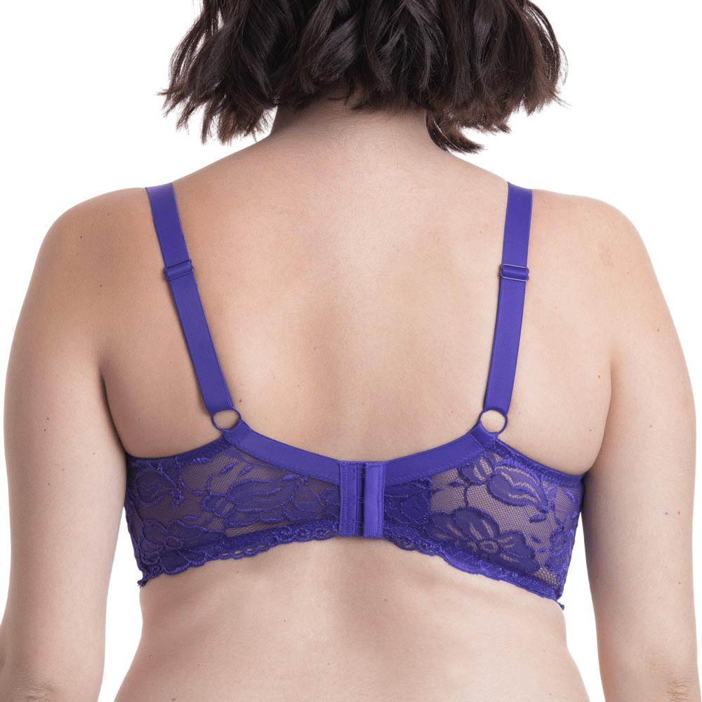 SOSTÉN MUJER LADY GENNY MICROFIBRA CON ARCOS Y ENCAJE GRUESO - 2