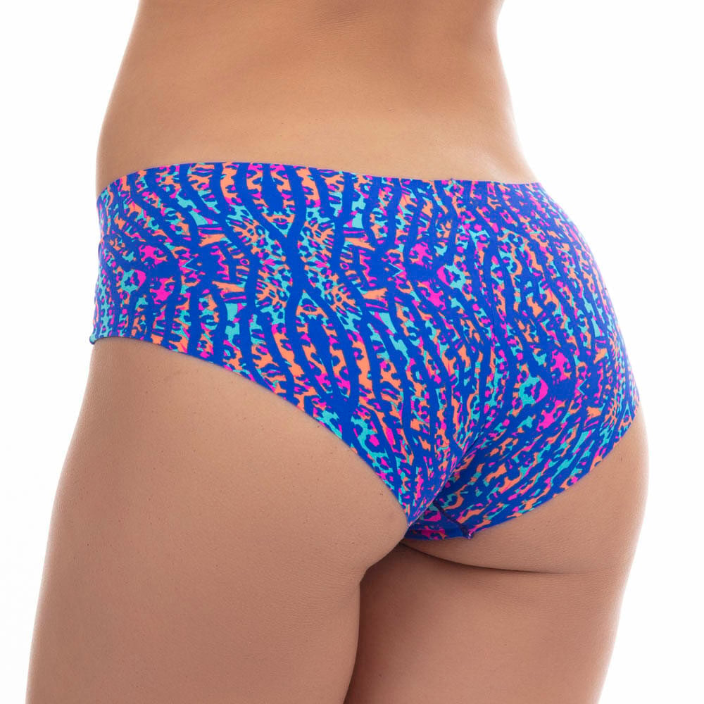 PANTALETA CORTE LASER MICROFIBRA Y ENCAJE - 3