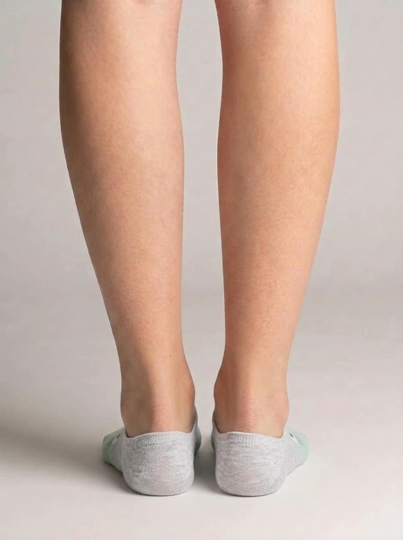 CALCETINES INVISIBLE ALGODON ESTAMPADO MUJER LADY GENNY - 2