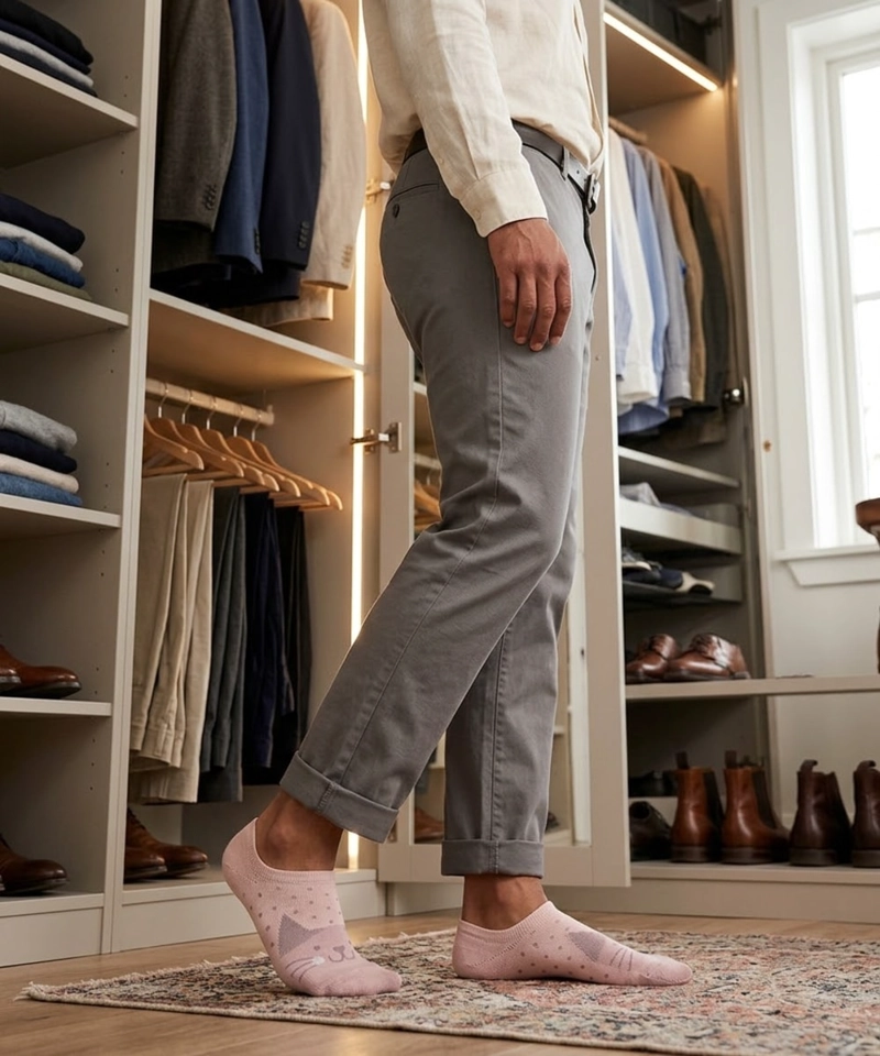CALCETINES INVISIBLE ALGODON ESTAMPADO MUJER LADY GENNY - 7