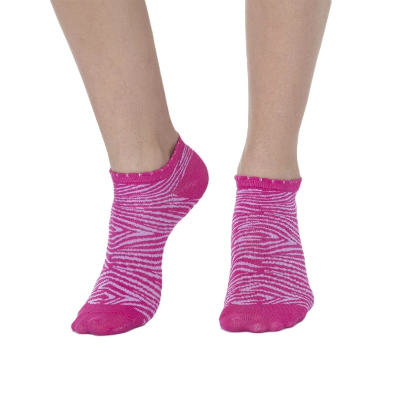 CALCETINES ESTAMPADOS ALGODON CASUALES MUJER LADY GENNY - 1