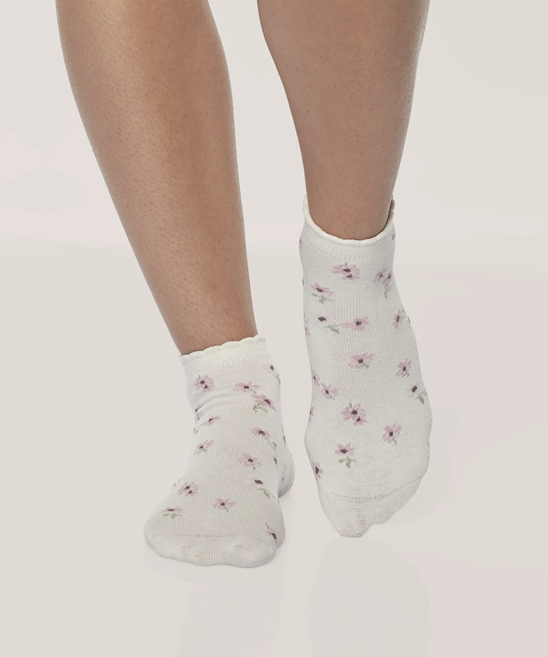 CALCETINES ESTAMPADOS ALGODON CASUALES MUJER LADY GENNY - 1
