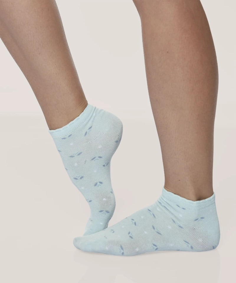 CALCETINES ESTAMPADOS ALGODON CASUALES MUJER LADY GENNY - 2