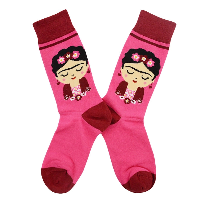 CALCETINES MUJER FRIDA ALGODON ESTAMPADO - 2