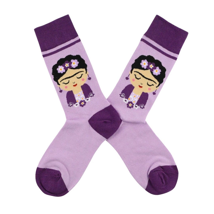 CALCETINES MUJER FRIDA ALGODON ESTAMPADO - 2