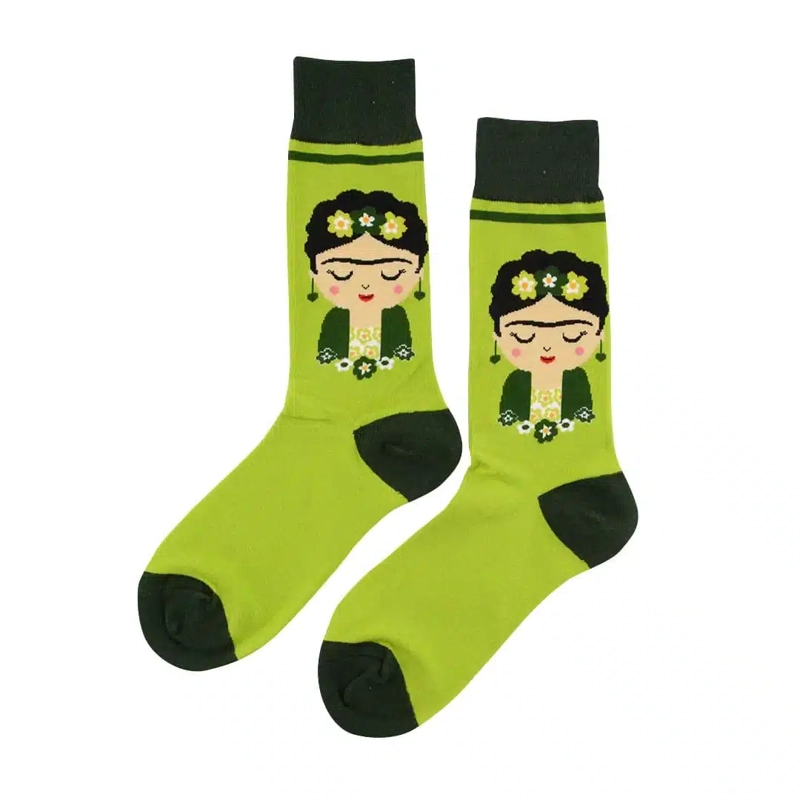 CALCETINES MUJER FRIDA ALGODON ESTAMPADO - 2