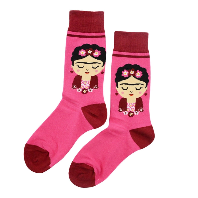CALCETINES MUJER FRIDA ALGODON ESTAMPADO - 3